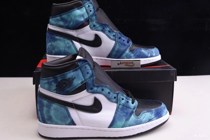 Rep TBK Jordan 1 Air OG High Tie-Dye CD0461-100 0728